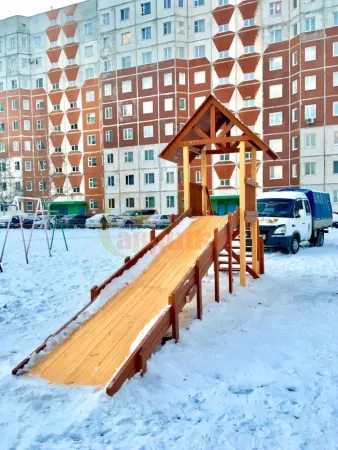 Зимняя горка Савушка Зима 5 (скат 5м)