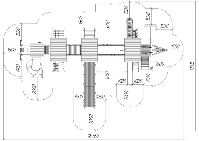 Детская площадка Савушка Люкс 1 Max