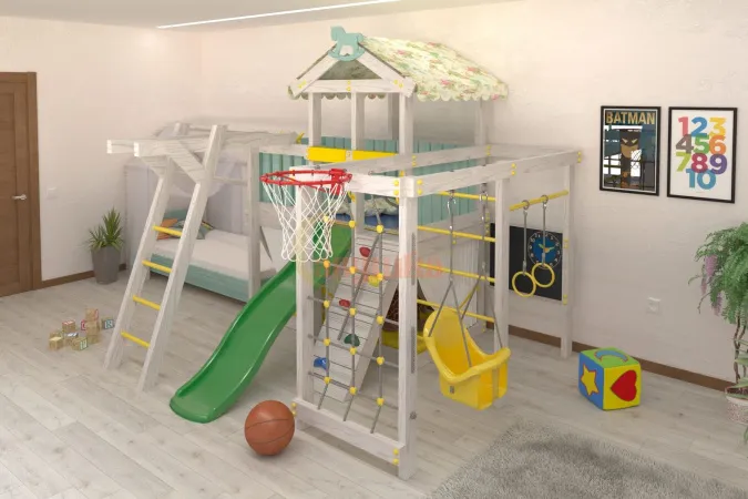 Игровой комплекс Савушка Baby 5 голубой