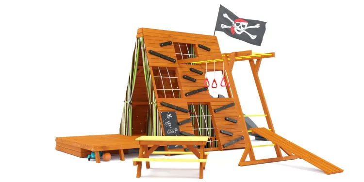 Спортивный домик Савушка База-5 со столиком