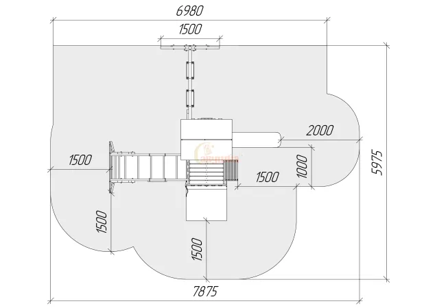 Детская площадка Савушка TooSun (Тусун) 4 с песочницей
