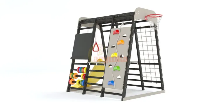 Детская игровая площадка Савушка Непоседа 3 nero