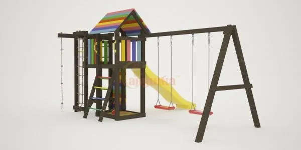 Детская площадка Савушка Мастер 10 (Brown Color) Детская площадка Савушка Мастер 10 (Brown Color)