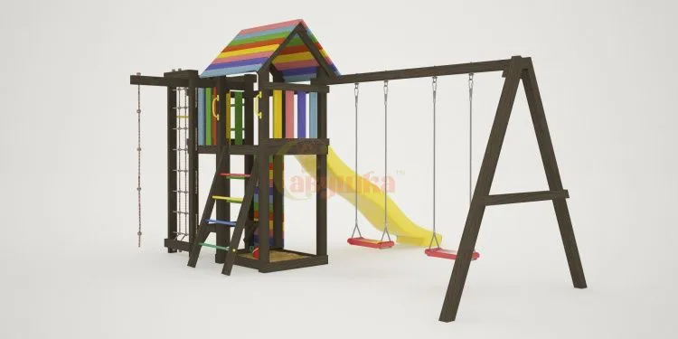 Детская площадка Савушка Мастер 10 (Brown Color)