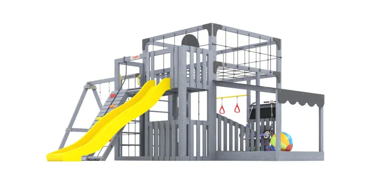 Детская площадка Савушка КУБ-5 (Серый)
