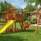 Детская площадка Савушка Мастер 3 (Махагон)