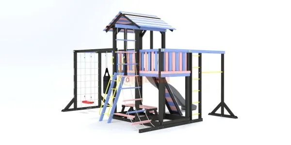 Детская игровая площадка Савушка 15 (Color-4) Детская игровая площадка Савушка 15 (Color-4)