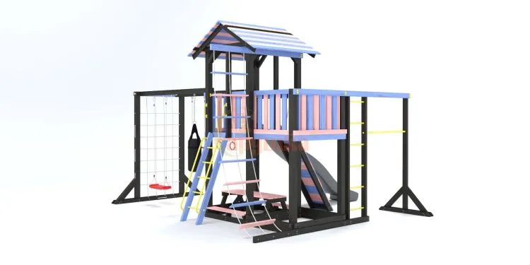 Детская игровая площадка Савушка 15 (Color-4)