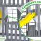 Детская площадка Савушка КУБ-8 (Серый) с подушками и качелями Лодочка