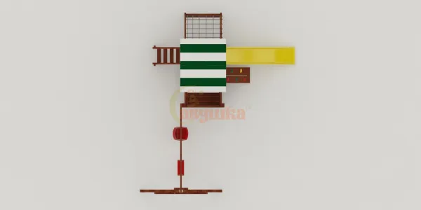 Детская площадка Савушка Мастер 2 (Махагон)