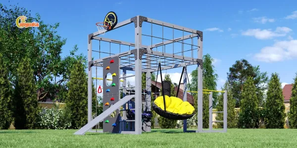 Детская площадка Савушка КУБ-1 (Серый) Детская площадка Савушка КУБ-1 (Серый)