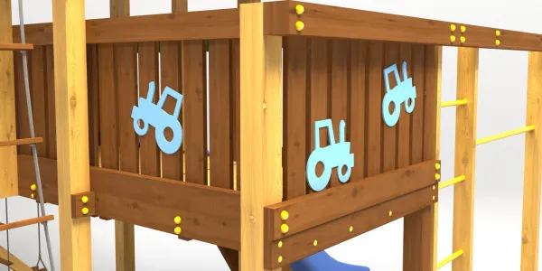 Декоративный элемент Трактор