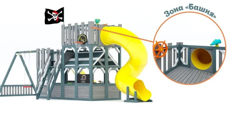 Детская площадка Савушка PlayHouse-6