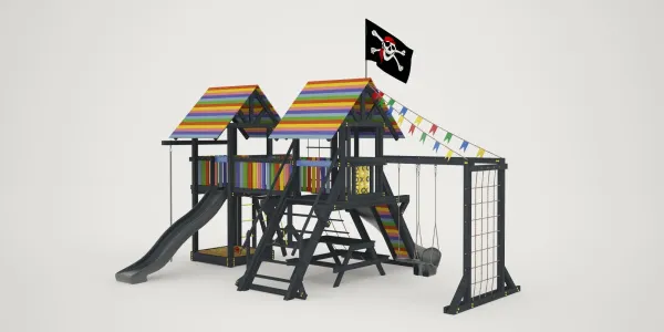 Детская площадка Савушка 1 (BLACK EDITION)