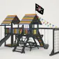 Детская площадка Савушка 1 (BLACK EDITION)