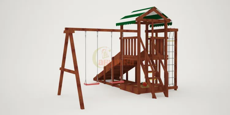 Детская площадка Савушка Мастер 5 (Махагон) 4 сезона Детская площадка Савушка Мастер 5 (Махагон) 4 сезона