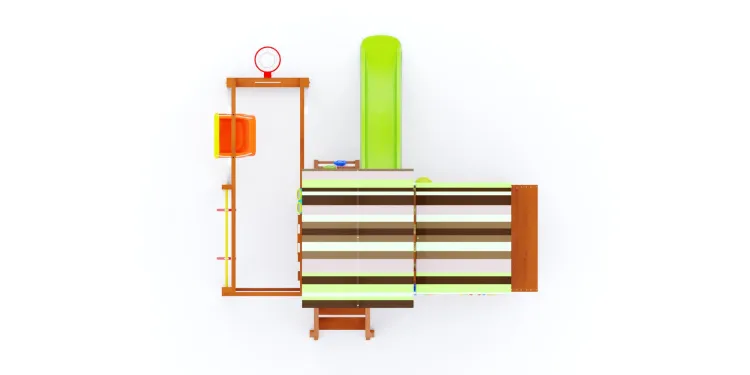 Детская площадка Савушка TooSun (Тусун) 13 (салатовый)