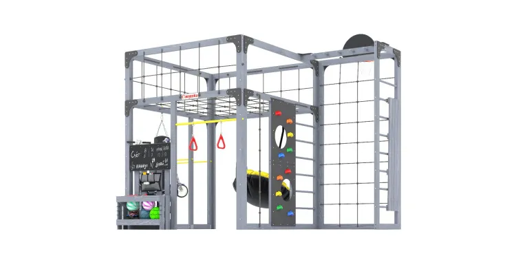 Детская площадка Савушка КУБ-2 (Серый)