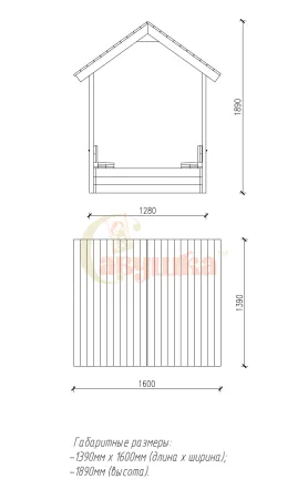 Песочница Сава 3 (BLACK EDITION)