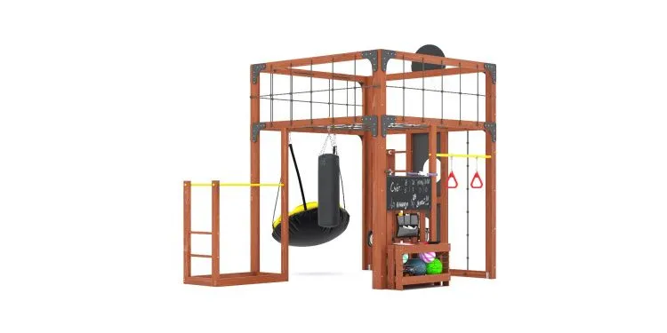 Детская площадка Савушка КУБ-1 (Махагон)