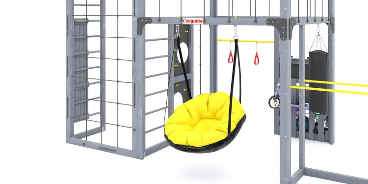 Детская площадка Савушка КУБ-2 (Серый)