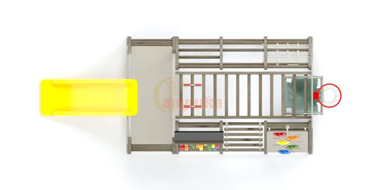 Детская игровая площадка Савушка Непоседа 6 shiitake