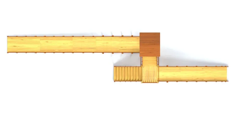 Зимняя горка Савушка Зима 9/3