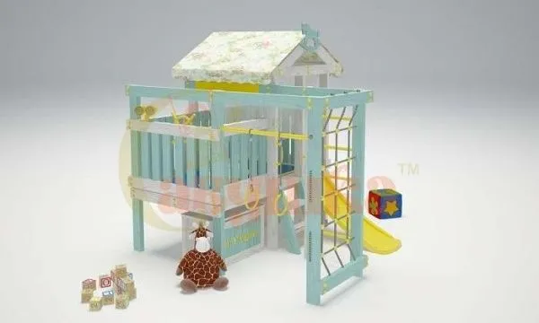 Игровой комплекс Савушка Baby 1 голубой