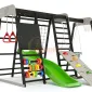 Детская игровая площадка Савушка Непоседа 9 nero