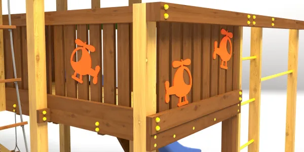 Декоративный элемент Вертолет