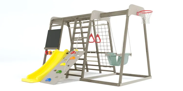 Детская игровая площадка Савушка Непоседа 8 shiitake