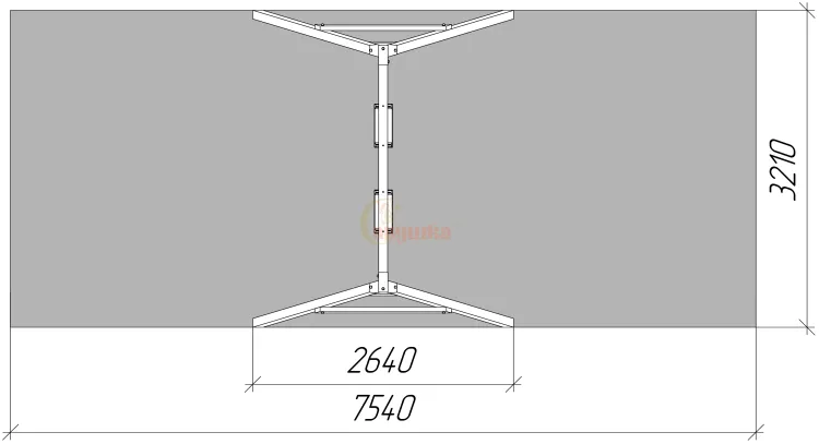 Качели Сава BLACK усиленные