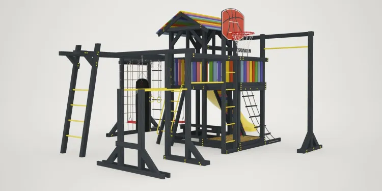 Детская площадка Савушка 2 (BLACK)