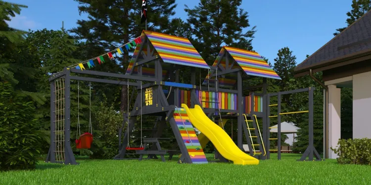 Детская площадка Савушка 1 (BLACK) Детская площадка Савушка 1 (BLACK)