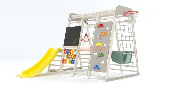 Детская игровая площадка Савушка Непоседа 6 oak