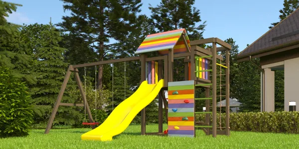 Детская площадка Савушка Мастер 10 (Brown Color) Детская площадка Савушка Мастер 10 (Brown Color)