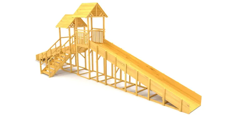 Зимняя горка Савушка Зима Wood 7/4