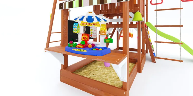 Детская площадка Савушка TooSun (Тусун) 9 (салатовый)