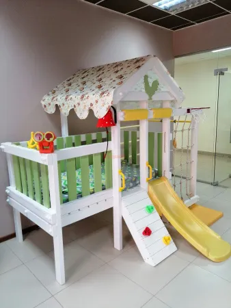 Игровой комплекс Савушка Baby 3 оливковый Игровой комплекс Савушка Baby 3 оливковый