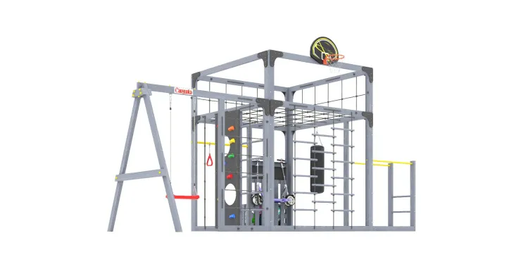 Детская площадка Савушка КУБ-6 (Серый)