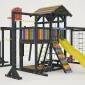Детская площадка Савушка 2 (BLACK)