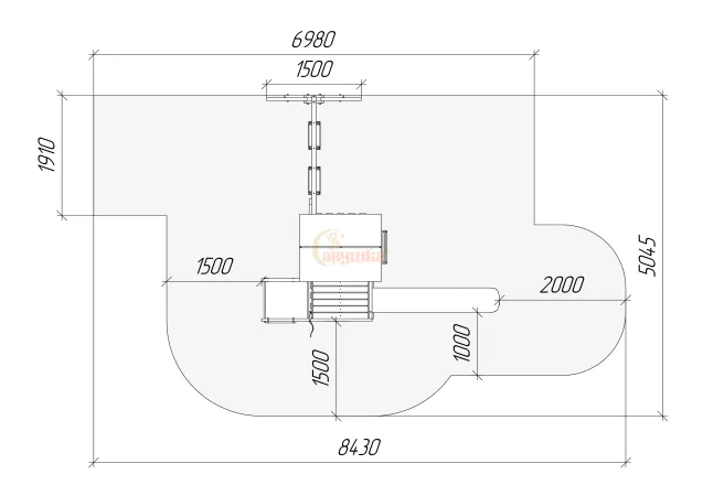Детская площадка Савушка TooSun (Тусун) 3 plus