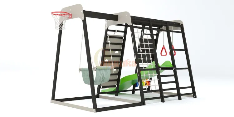 Детская игровая площадка Савушка Непоседа 9 nero