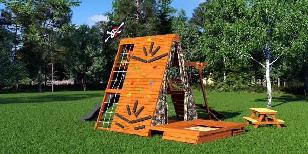 Спортивный домик Савушка База-5 (Милитари) со столиком Спортивный домик Савушка База-5 (Милитари) со столиком