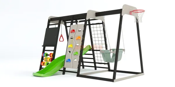 Детская игровая площадка Савушка Непоседа 9 nero