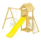 Детская площадка Савушка Мастер 7 с плетеным креслом