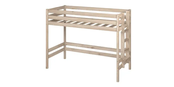 Кровать-чердак Савушка-02, 90х200, WOOD (без окрашивания)