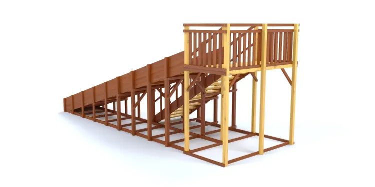 Зимняя горка Савушка Зима 6