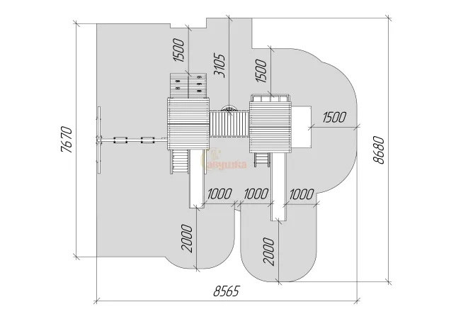 Детская площадка Савушка ХИТ 8 Детская площадка Савушка ХИТ 8