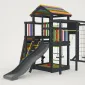 Детская площадка Савушка 4 (BLACK EDITION)